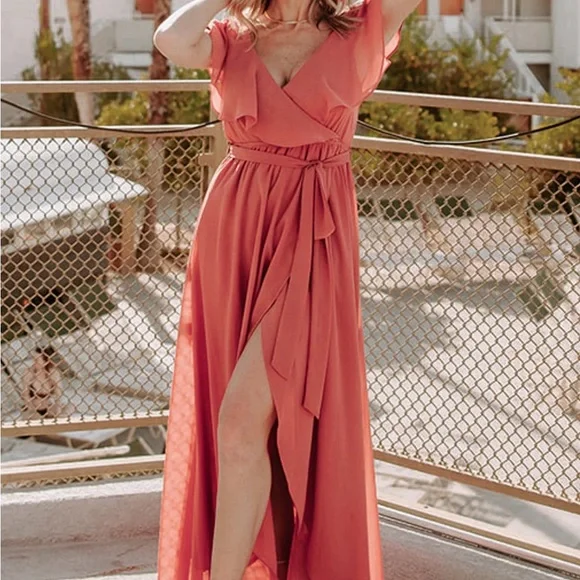 red dress plus size Women's Plus Size Tops | Eternity Maxi Dress